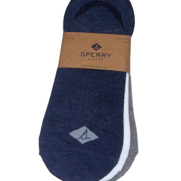 Men's Sperry Vamp Liner Socks - Picture 2 of 3